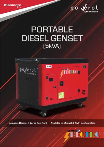 5kVA Mahindra Powerol Diesel Generator