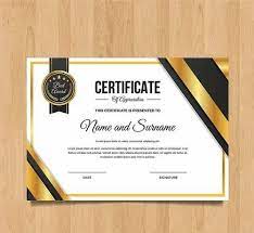 Certificate Printing Services