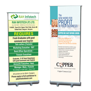 Roll Up Banner Stand