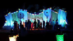 Wooden Mirror Mandap