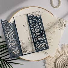 Indian Laser Cut Invitation