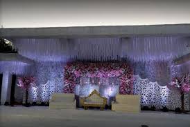 White Wedding Mandap Decoration